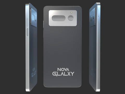 Generic Smartphone 3D Model