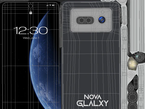 Generic Smartphone 3D Model