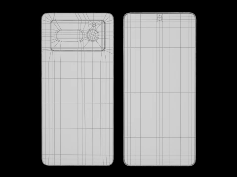 Generic Smartphone 3D Model