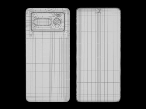 Generic Smartphone 3D Model