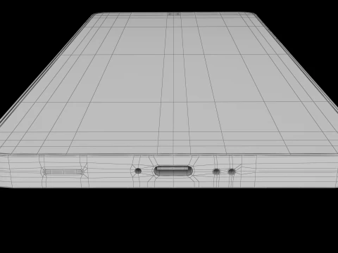 Generic Smartphone 3D Model