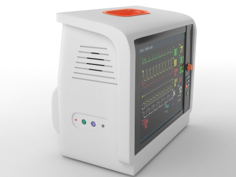 Patient Monitor 3D मॉडल