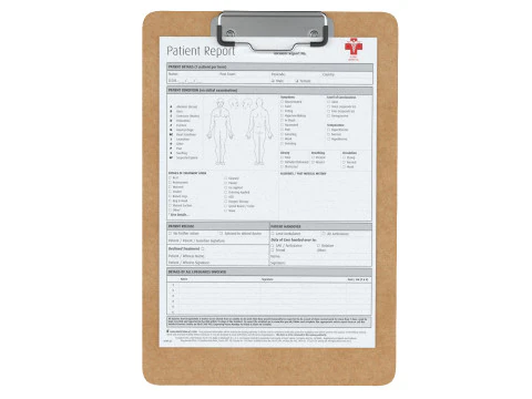 Medical Report Clipboard 3D Model