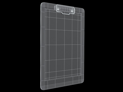 Medical Report Clipboard 3D 모델