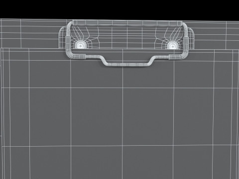 Medical Report Clipboard 3D 모델