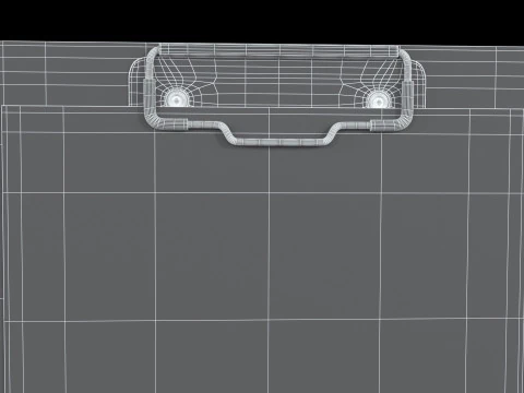 Medical Report Clipboard 3D Model