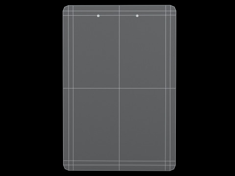 Medical Report Clipboard 3D 모델