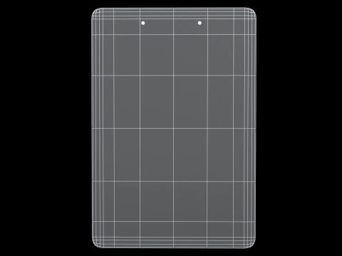 Medical Report Clipboard 3D Model