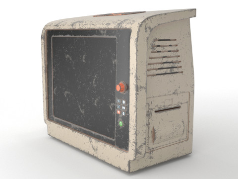 Abandoned Patient Monitor 3D Model