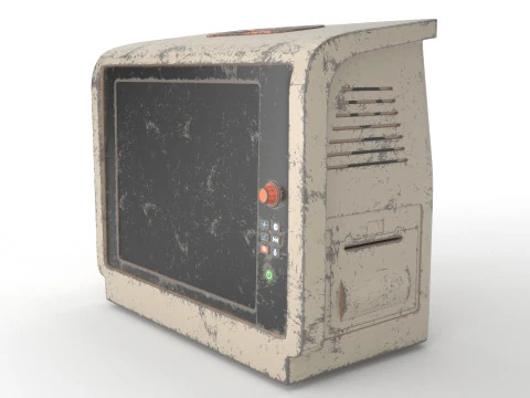 Verlaten pati&euml;ntenmonitor 3D Model