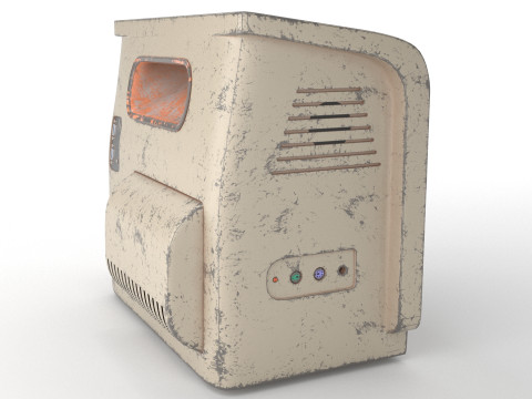 Abandoned Patient Monitor 3D Модель