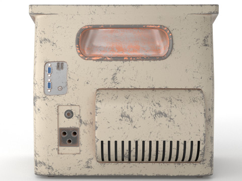 Abandoned Patient Monitor 3D Модель
