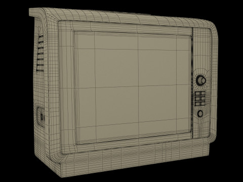 Abandoned Patient Monitor 3D Модель