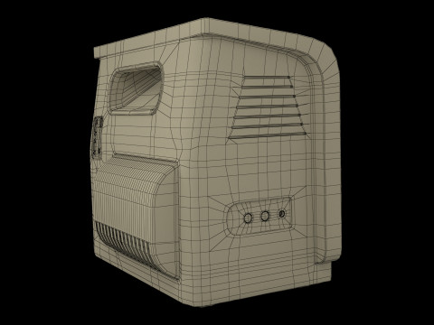 Abandoned Patient Monitor 3D Модель