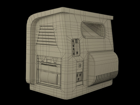 Abandoned Patient Monitor 3D Модель