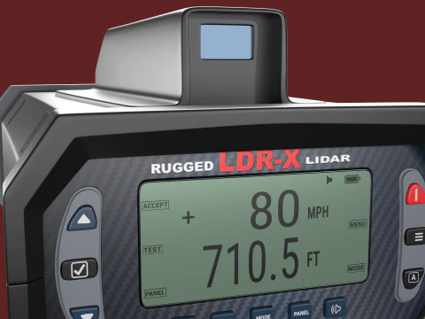 LIDAR Police SpeedGun 3D Model