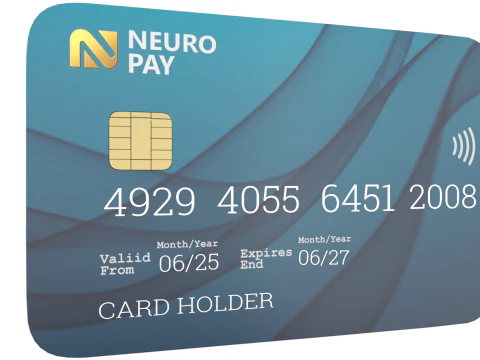 Generic Credit Card Mockup 3D Model