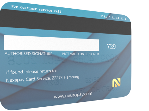 Generic Credit Card Mockup Modelo 3D