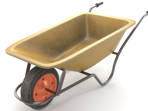 Wheelbarrow 3D Model