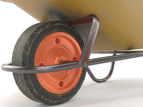Wheelbarrow 3D Model
