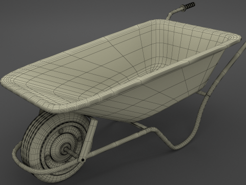 Wheelbarrow 3D Model