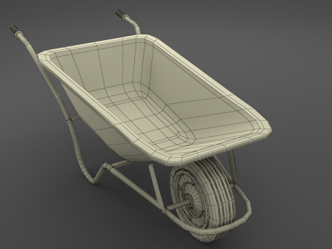 Wheelbarrow 3D Model