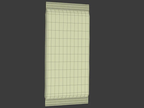 Trading Card Booster Pack Mockup 3D Model