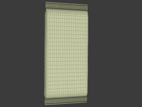 Trading Card Booster Pack Mockup 3D Model