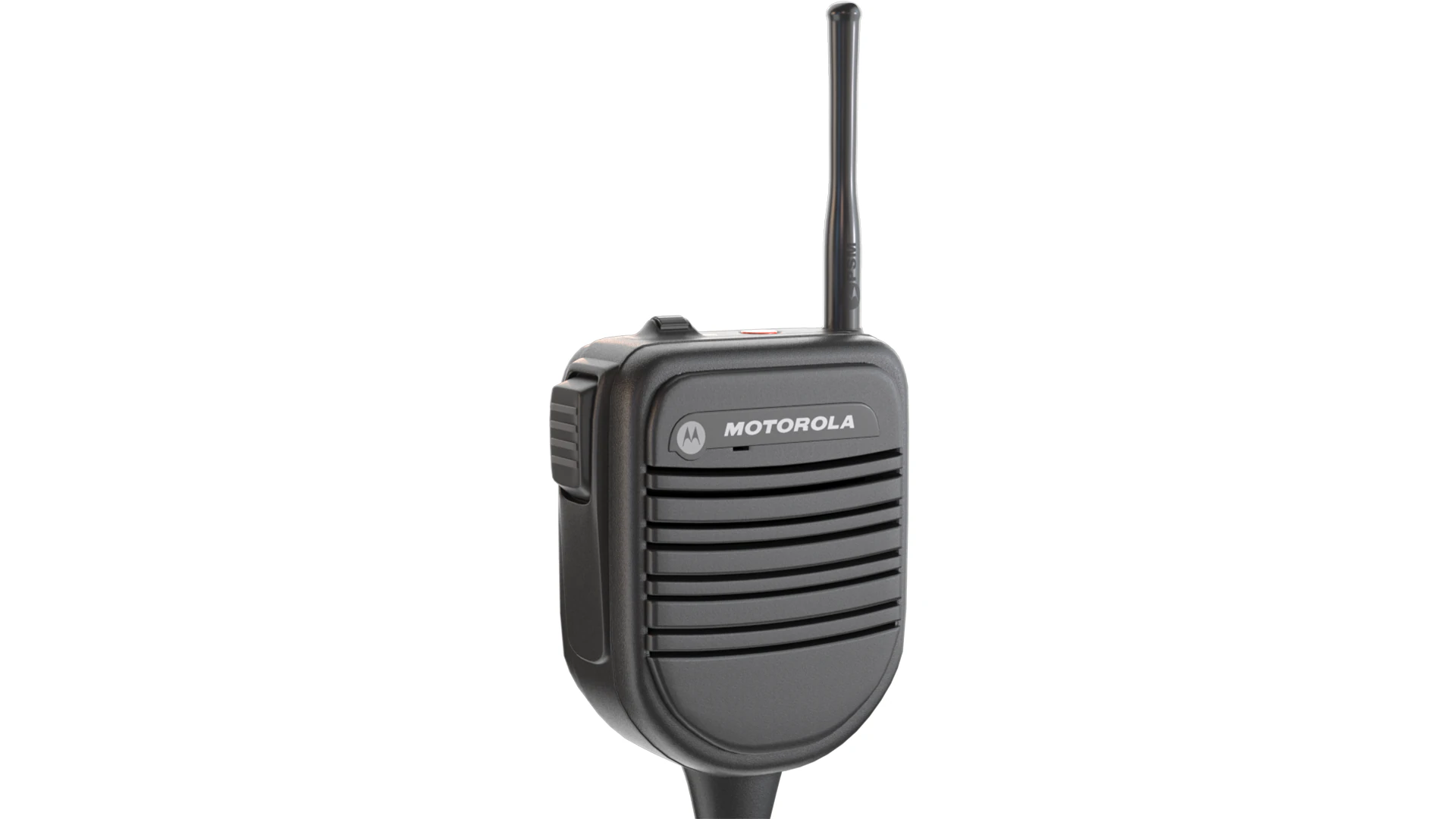 Motorola PSM Radio Mic 3D Model .c4d .max .obj .3ds .fbx .stl .blend 