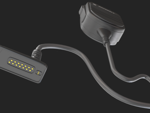 Motorola PSM Radio Mic 3D 모델