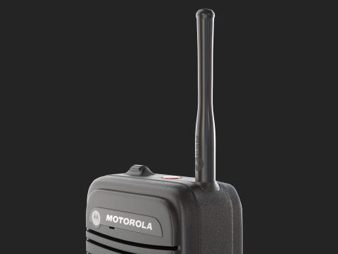 Motorola PSM Radio Mic 3D 모델