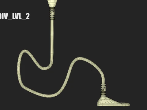 Motorola PSM Radio Mic 3D Model
