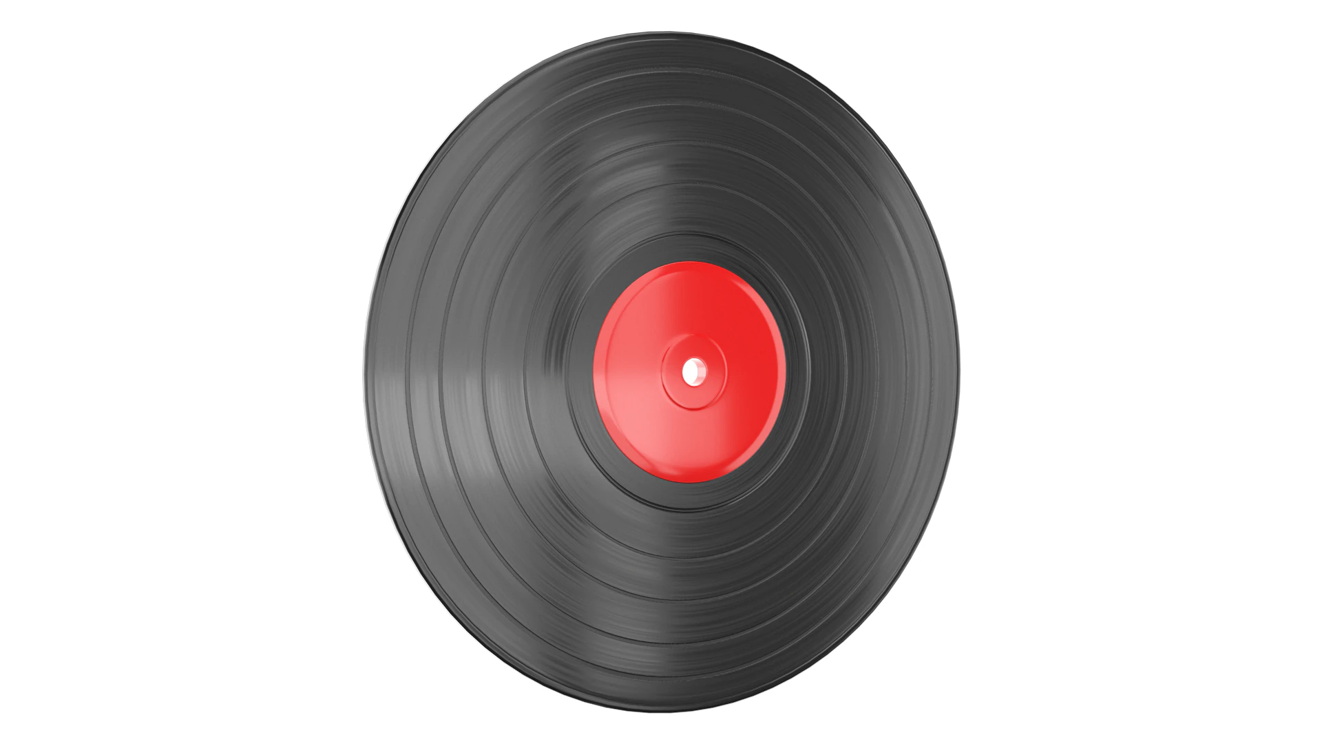 Vinyl Record 3D Model .c4d .max .obj .3ds .fbx .stl .blend 