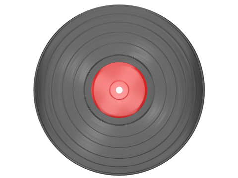 Vinyl Record 3D मॉडल