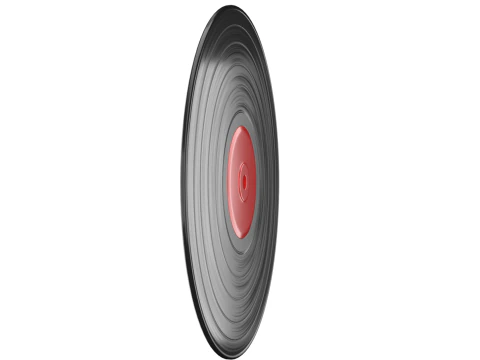 Vinyl Record 3D Model