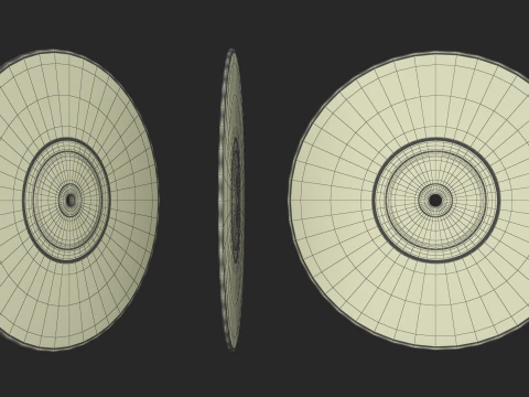 Vinyl Record 3D Model