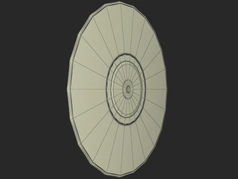 Vinyl Record 3D Model