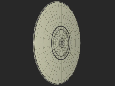 Vinyl Record 3D Model