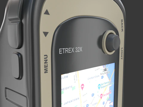 Navigatore GPS portatile Modello 3D