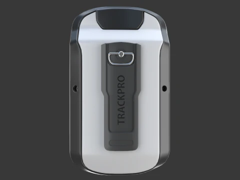 Navigatore GPS bianco Modello 3D