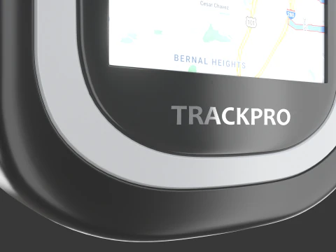 Navigatore GPS bianco Modello 3D