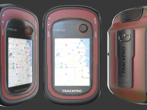 Używany nawigator GPS Model 3D