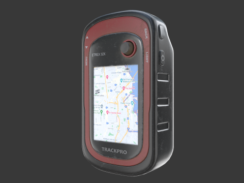 Używany nawigator GPS Model 3D