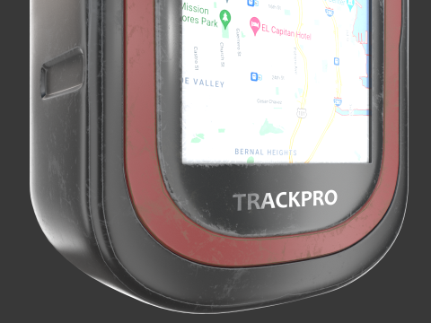 Używany nawigator GPS Model 3D