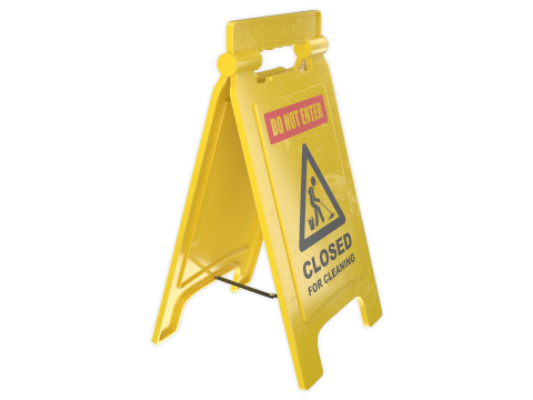 Zamknięte do czyszczenia znaku Model 3D