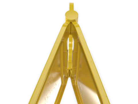 Zamknięte do czyszczenia znaku Model 3D