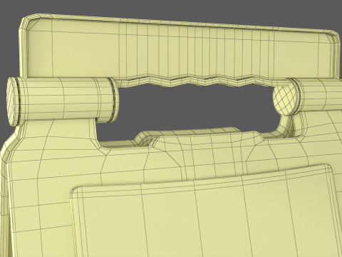 Zamknięte do czyszczenia znaku Model 3D