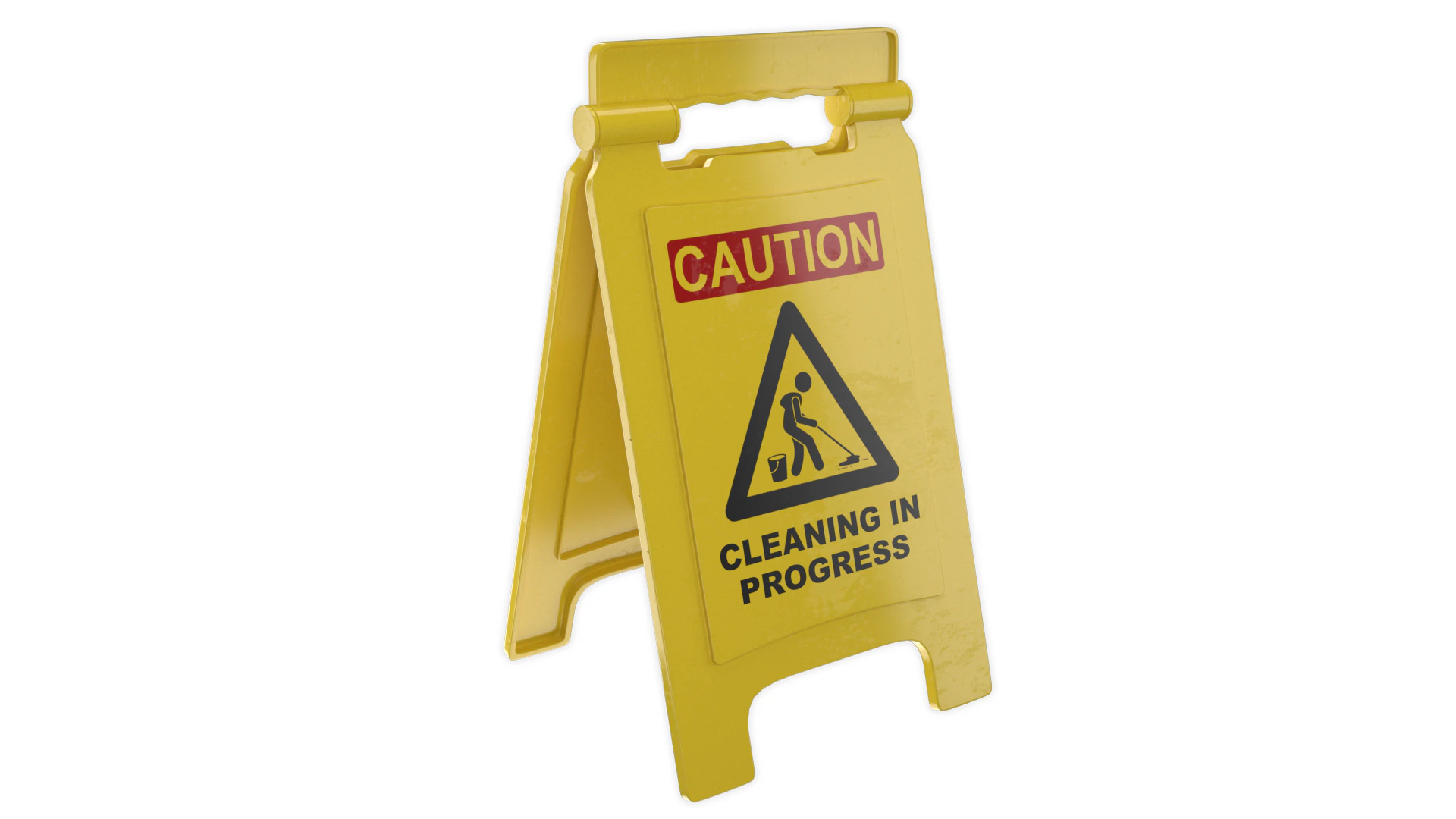 Segno di pulizia in corso Modello 3D .c4d .max .obj .3ds .fbx .stl .blend