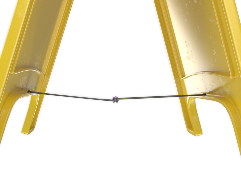 Очищення в процесі знак 3D Модель