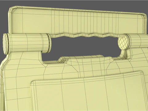 Segno di pulizia in corso Modello 3D
